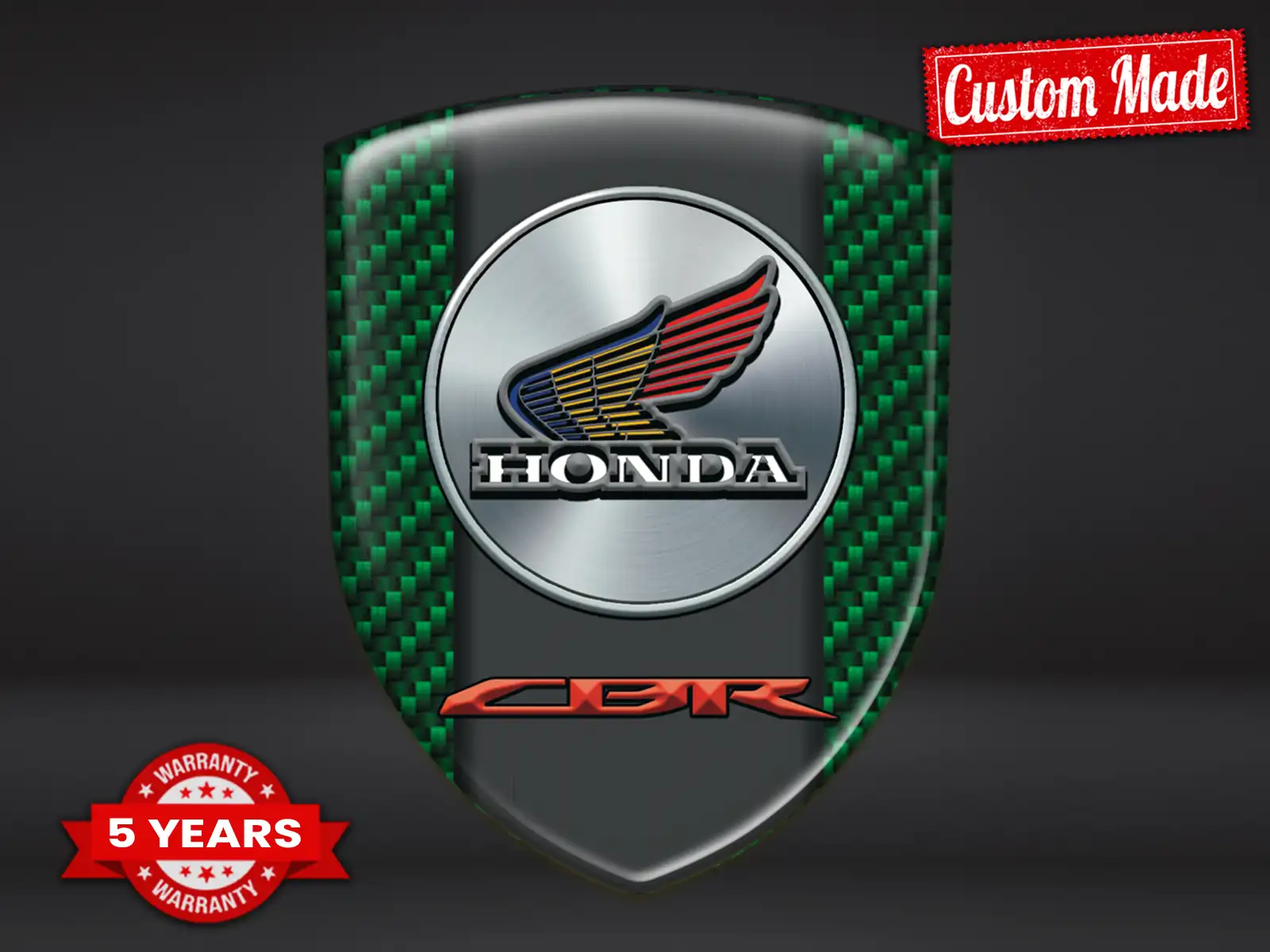 Honda Decalcomanie Auto Custom Racing Lusso Minimal Durevole